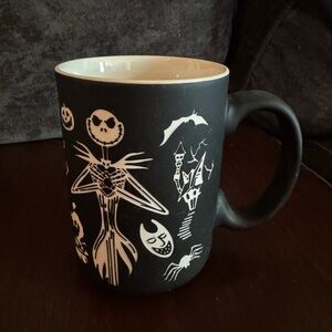 Disney Black Nightmare Before Christmas Mug